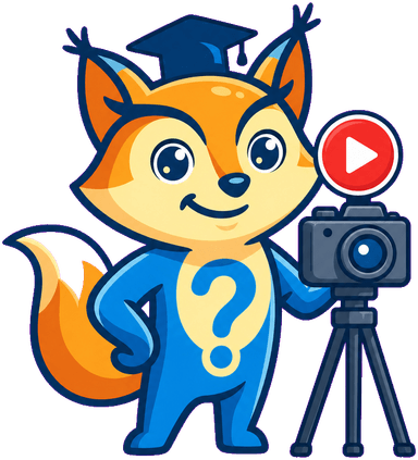 Maskot CLUO u kamery